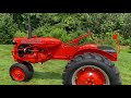 1948 Allis Chalmers C Tractor Overview and Operation