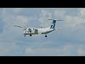 WestJet De Havilland Canada Dash 8-400 Landing On Runway 31 #yqr