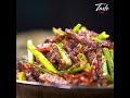 Mouthwatering spicy beef, dry-fried • Sichuan Recipe • Taste Show
