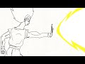 Goku Ki blast animation