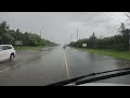 Mississauga, Brittania Rd flooding