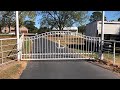 LiftMaster LA-500 on 16 ft gate with Solenoid Lock