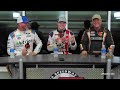 2024 World 100 Podium Press Conference At Eldora Speedway