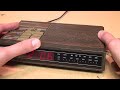 Quirky 1985 Magnavox clock radio teardown & repair