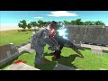 Godzilla, kong & Kongzilla VS Cyborg Kong ! - Animal Revolt Battle Simulator