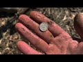 A Fistful of Old Coins! - Rare SILVER & Large Coins Found Metal Detecting an Early American Farm!