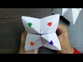 How To Make An Easy Origami Fortune Teller (Aadrit's Origami)