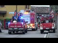 Principio di Incendio tetto A Bussago di Bedizzole arrivo Vigili del fuoco+Reportage