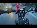 Ride to school (4k 60fps) rieju mrt 50 sm 2023