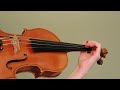 Drowsy Maggie - Irish Fiddle Tune/Reel - Close up view of Violin