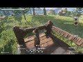 Enshrouded build -a fun starting base with grass roof, building guide