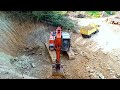 Excavator Louding Dump Truks