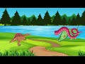 Spinosaurus vs Giant Croc (Animation) Episode 3