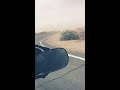 Mojave desert dust storm