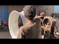 Makin A New Tractor Rear Wheel Rim-Manufacturer Process Of Tractor Rear Wheel Rim|