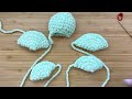 Crochet Mini Turtle Tutorial ✨ FREE Amigurumi Pattern Step by Step, Advanced Beginners 🐢 Baby Turtle