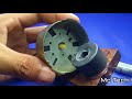 Experiment electricity generator using dc motor - free energy mini at home