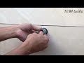Great Idea || How to Deal with a Broken PVC Recessed Wall Pipe || NO DRILLING NEEDED