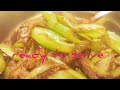 5 minutes Dish/ Beef Celery in Oyster Sauce and Soy sauce/ Simple and Easy Dish recipe/ Baakjimiuh47