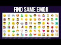 Find The Same Emoji Out. 12 Levels. Spot The Same Emoji | Puzzlr