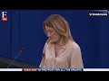 European Union Parliament LIVE: Roberta Metsola Re-elected European Parliament President
