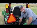 Quickly Connecting a John Deere 1025R with a Frontier RC4048 Rotary Cutter is Simple: Walkthrough