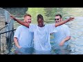 My Baptism at the Jordon River in Israel Being ReBuilt- Mary Mitchell