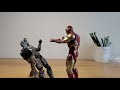 The Mandalorian vs. Iron man stop motion short
