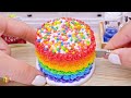 Amazing KITKAT Cake | Best Miniature Rainbow KitKat Chocolate Cake Decorating Recipe, KitKat Recipes