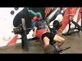 342 paused close grip bench x 3