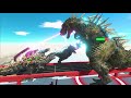 Which Godzilla is Stronger - Animal Revolt Battle Simulator