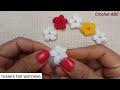 Must try Super easy crochet flower@crochetABC