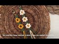 How To Make A Macrame Flower Keychain