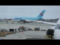 Korean Air A380 Taxing to Runway for TakeOff