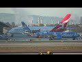 QANTAS A380 Sunrise Landing | Los Angeles LAX