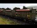 Kiwi Rail Freight Train Video 95