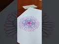 Spirograph Design 44 #shorts #spirograph #satisfying