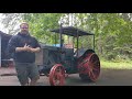 Crank Starting a 1938 Case Model L Tractor