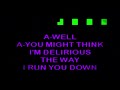 The Cars - You Might Think - Karaoke - With Backing Vocals