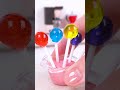 🍭🍭 Miniature Rainbow Lollipop Making From Summer Fruits #Yumupminiature
