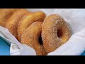 Cinnamon Sugar Donuts (soft and fluffy)without donut cutter
