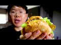 How Chinese Chef Cooks Homemade Air Fryer Beef Burgers
