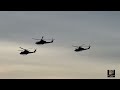 Bell UH-1Y Venom and Bell AH-1Z Vipers Formation Flybys at 2024 Thunder Over Louisville