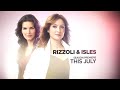 Sasha and Bass on the set of Rizzoli and Isles