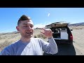 Living Off The Grid in the Desert for a Day in My Car (Vanlife)