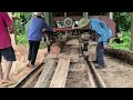 Amazing sawmill Wood Cutting/wood processing#machine #woodworking