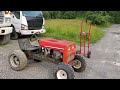 Hot Rod Tractor Revive and Drive. High Speed Road Cruise + Dirt Drag Hole Shots.