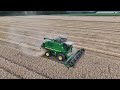 Sklizeň 2x Class Lexion a 1x John Deere Zámoraví a. s.