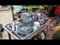 1957 Wisconsin TH engine rebuild. Bottom end assembly completed.