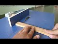 How to Make a Table Saw at Home - Drill powered